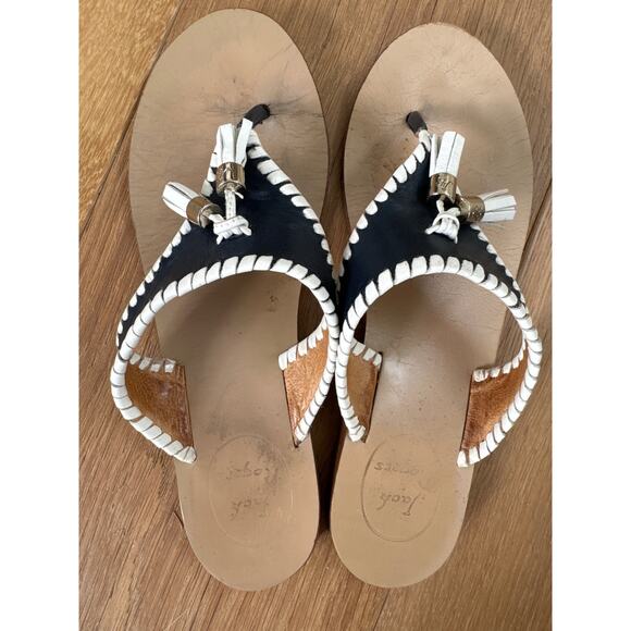 Jack Rogers Alana Tassel Thong Sandal - Picture 2 of 8